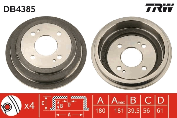 Brake Drum DB4385