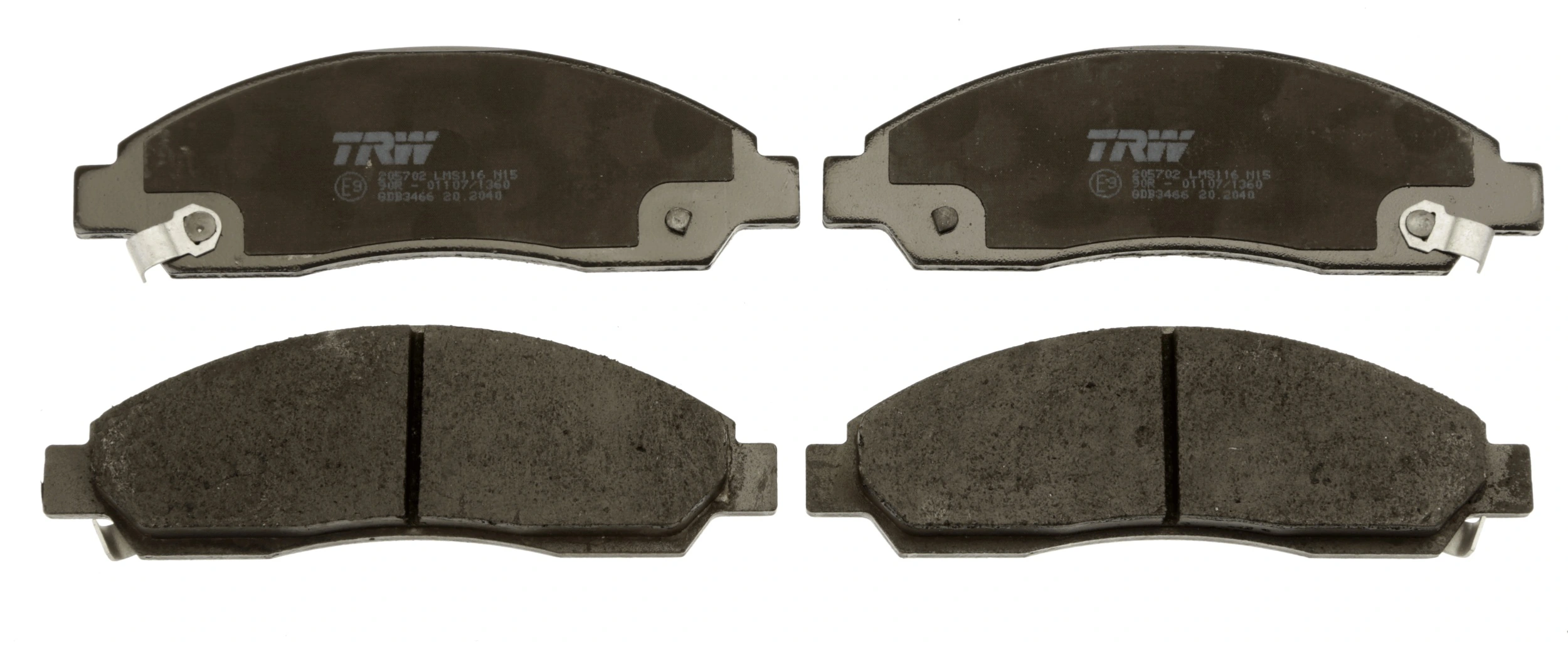 Brake Pad Set, disc brake COTEC GDB3466