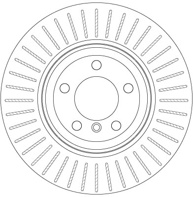 Brake Disc TRW SINGLE DF6476S