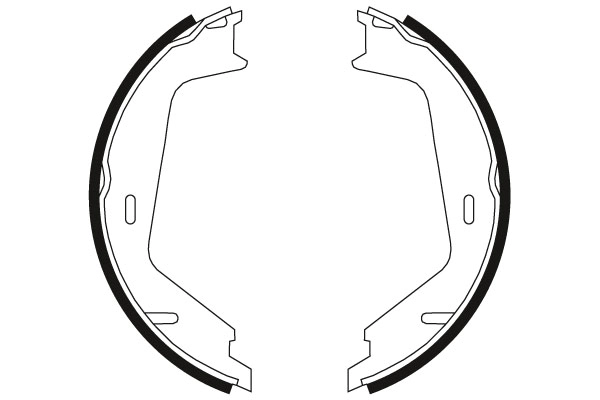 Brake Shoe Set, parking brake GS8674