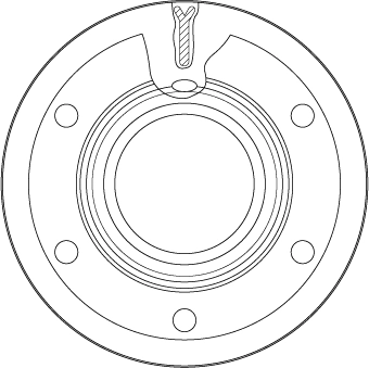 TRW DF5074S Brake Disc
