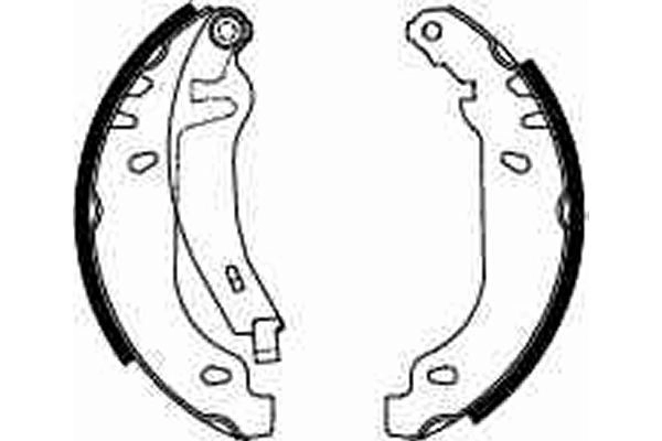 Bremsbackensatz GS8211