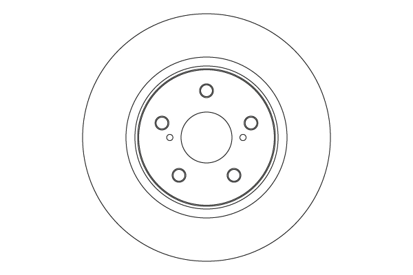 Brake Disc TRW SINGLE DF6916S