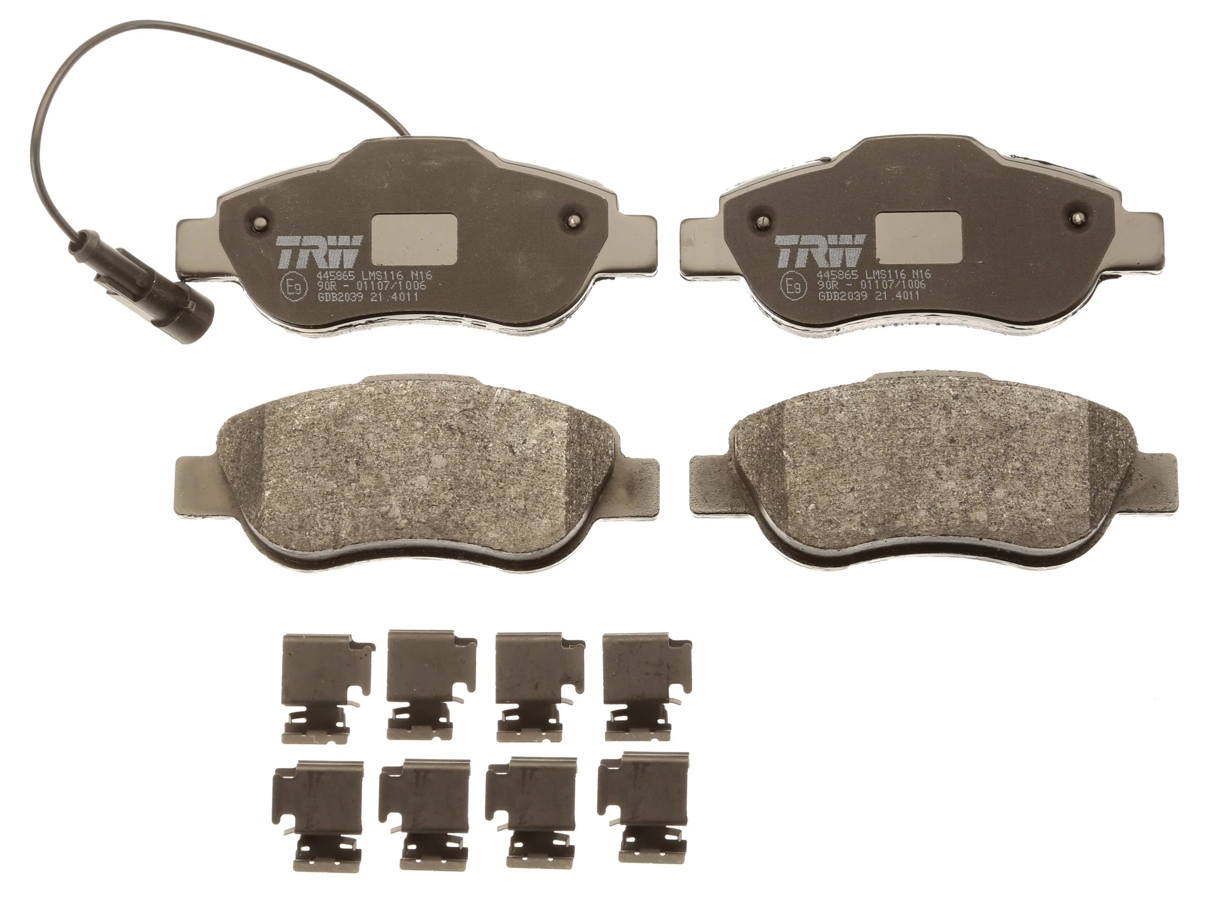 Brake Pad Set, disc brake GDB2039