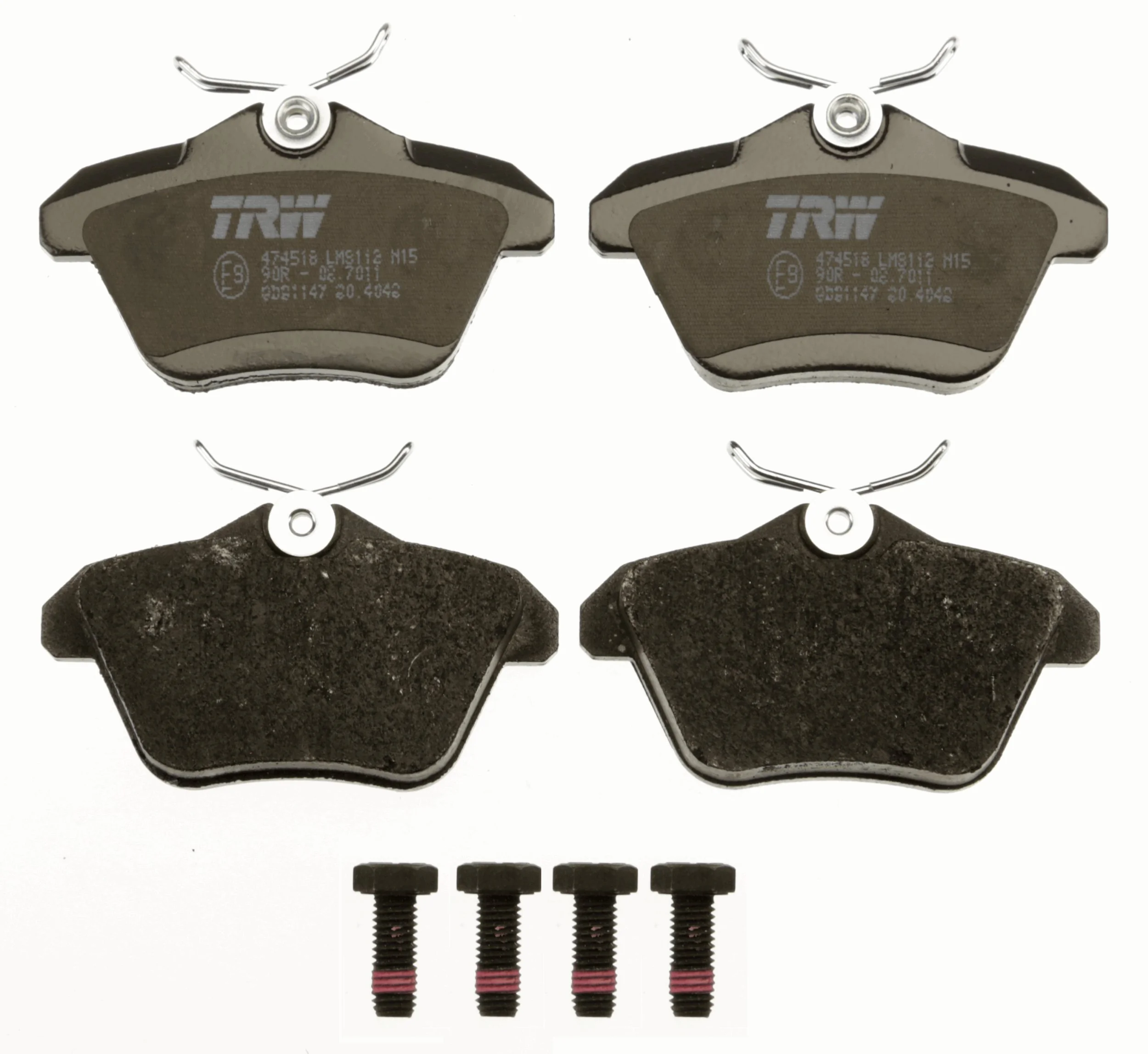 Brake Pad Set, disc brake COTEC GDB1147