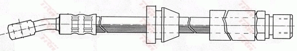 TRW PHD415 Brake Hose