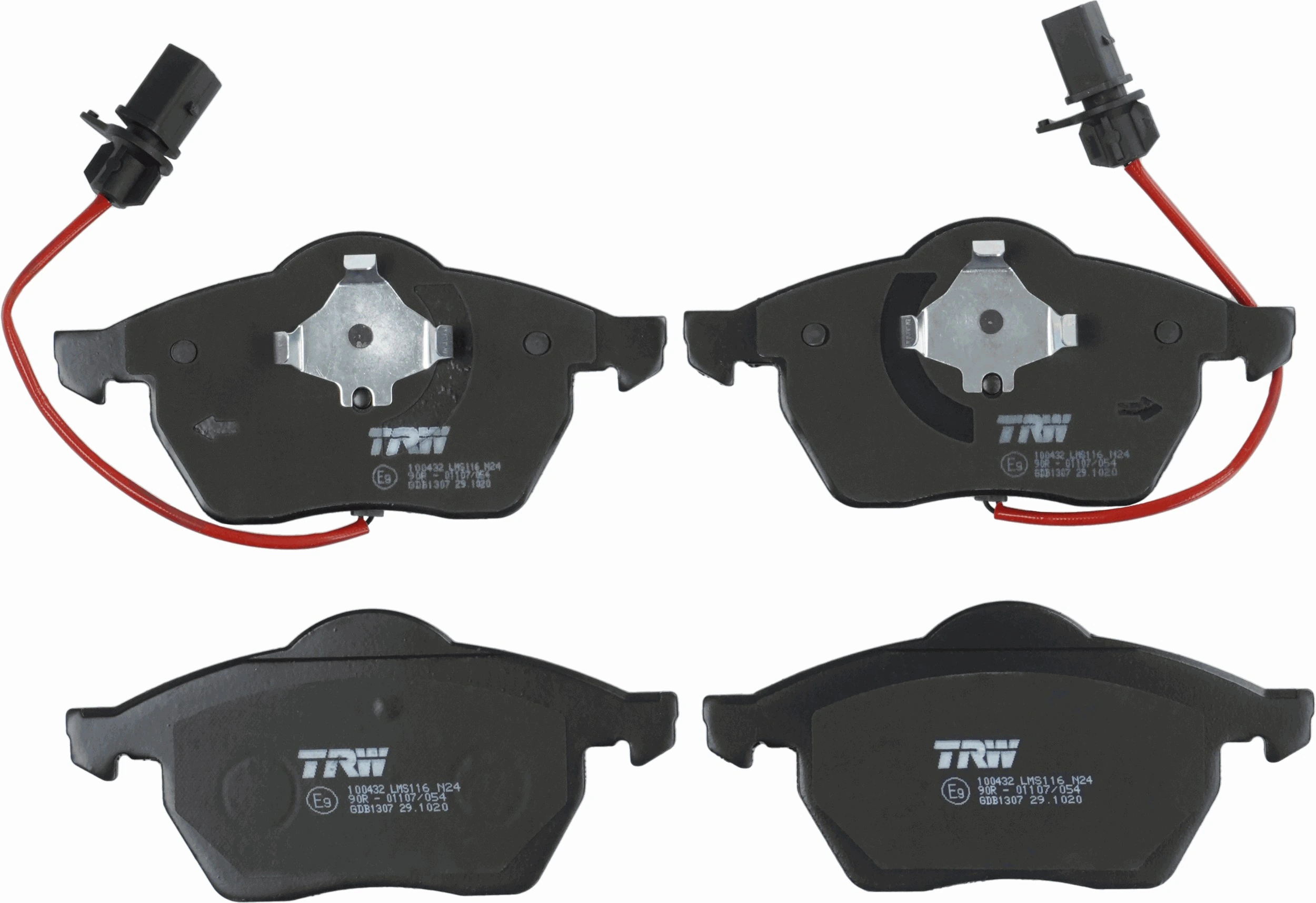 TRW GDB1307 Brake Pad Set, disc brake