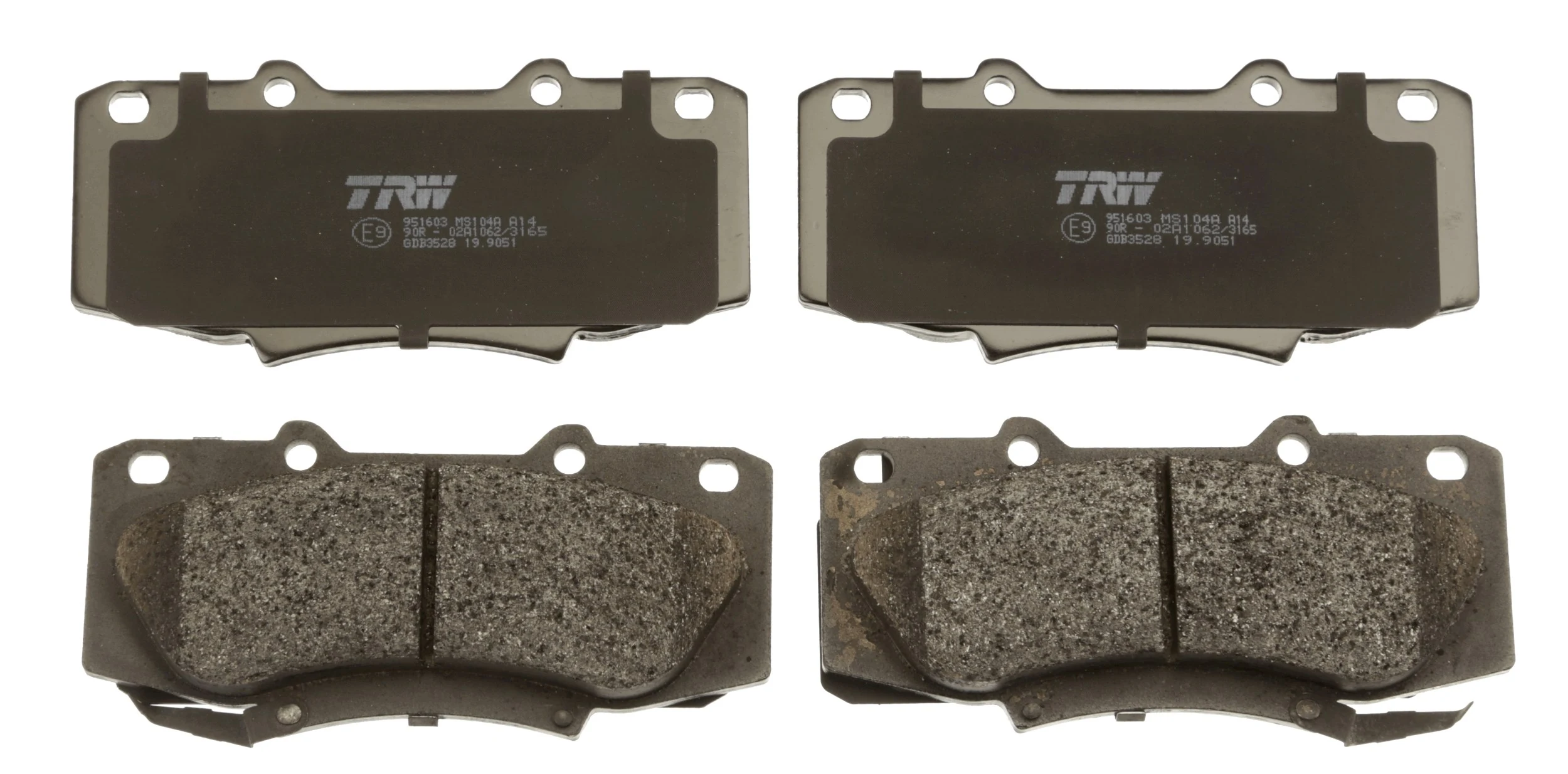 Brake Pad Set, disc brake COTEC GDB3528