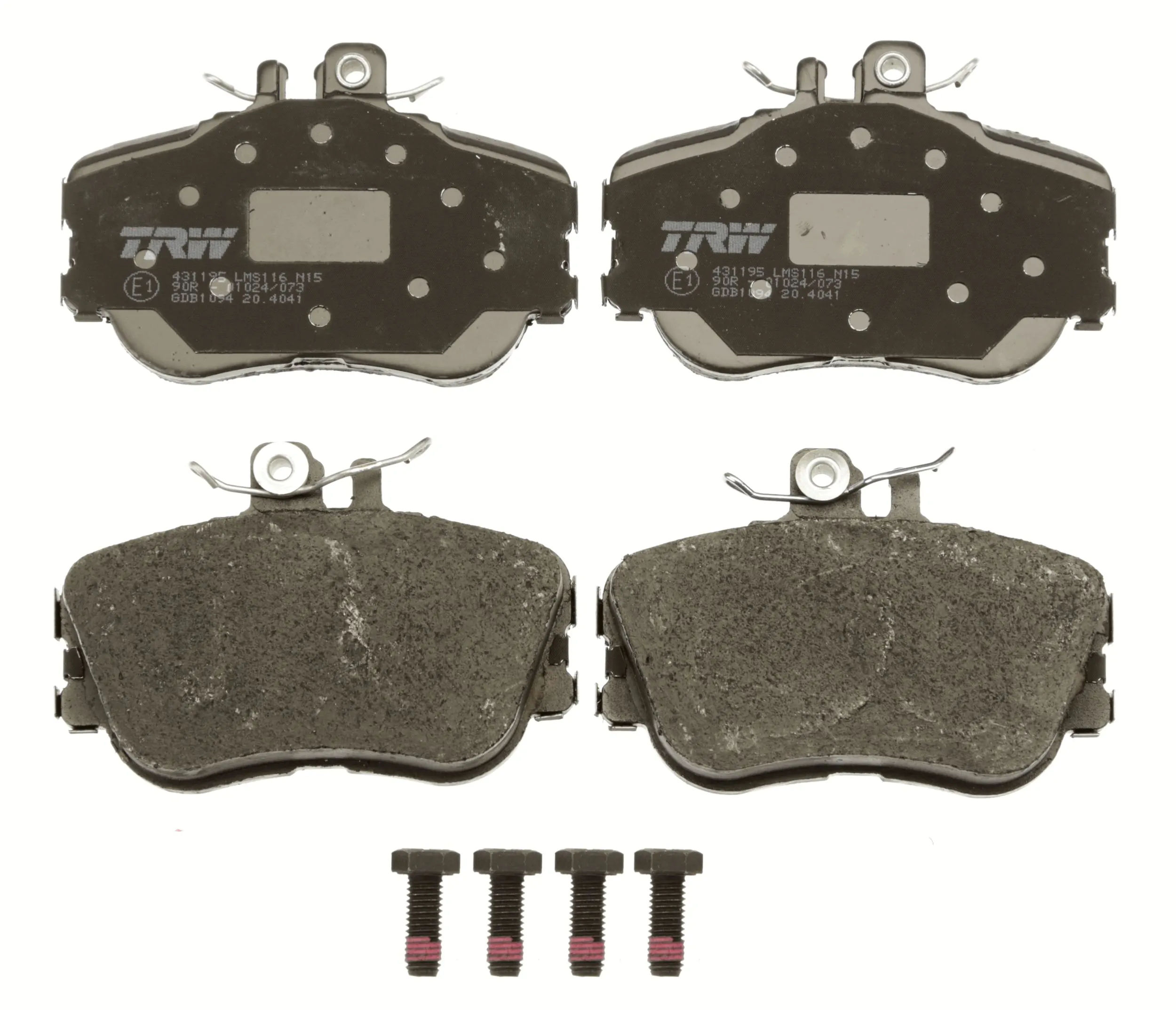 Brake Pad Set, disc brake COTEC GDB1094
