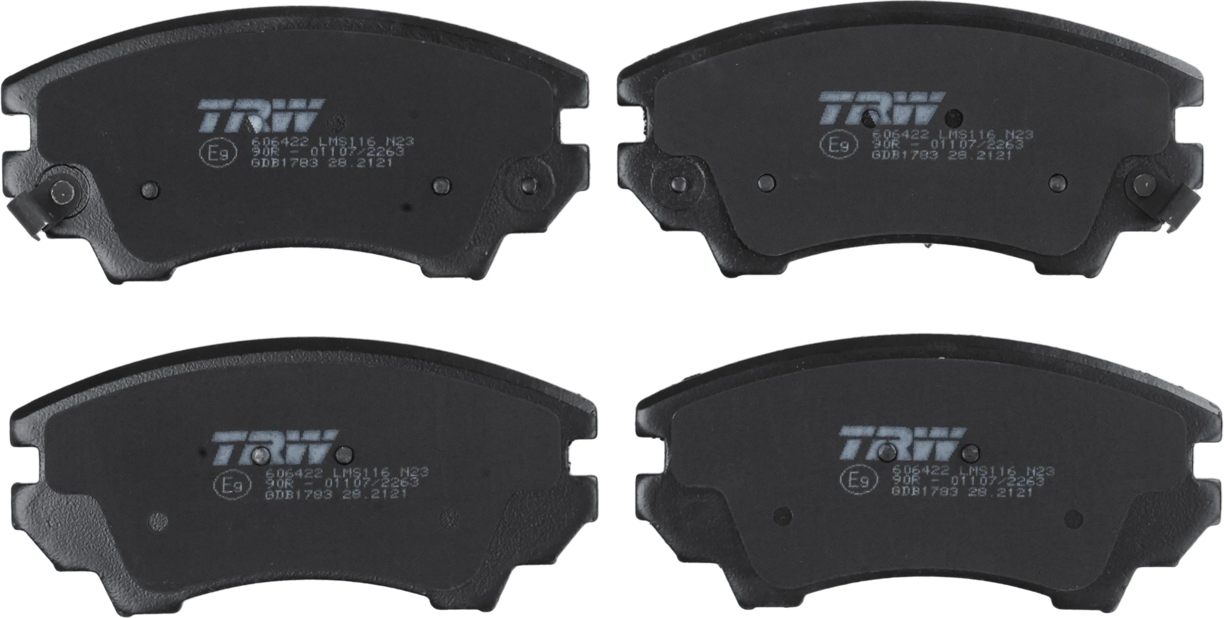 Brake Pad Set, disc brake COTEC GDB1783