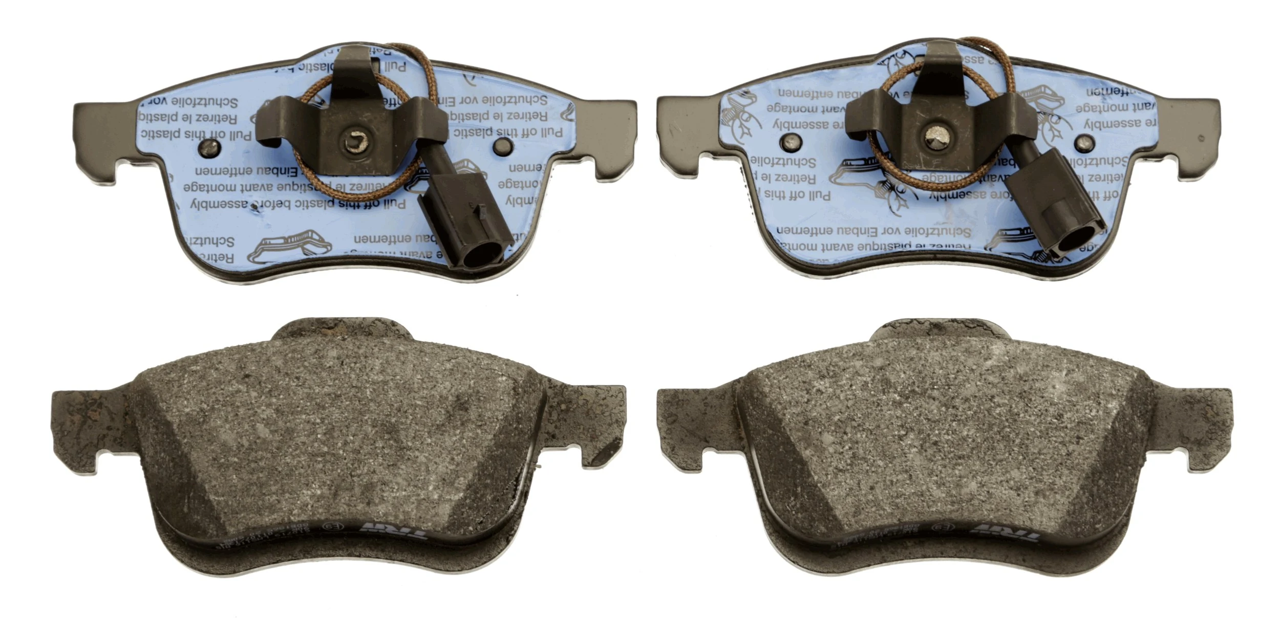 Brake Pad Set, disc brake COTEC GDB1865