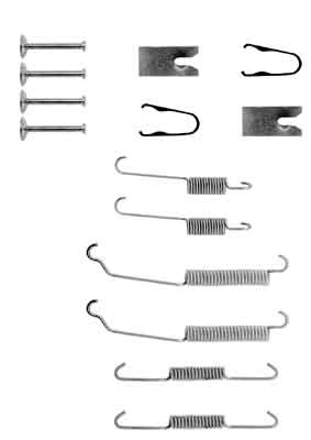 Accessory Kit, brake shoes SFK307