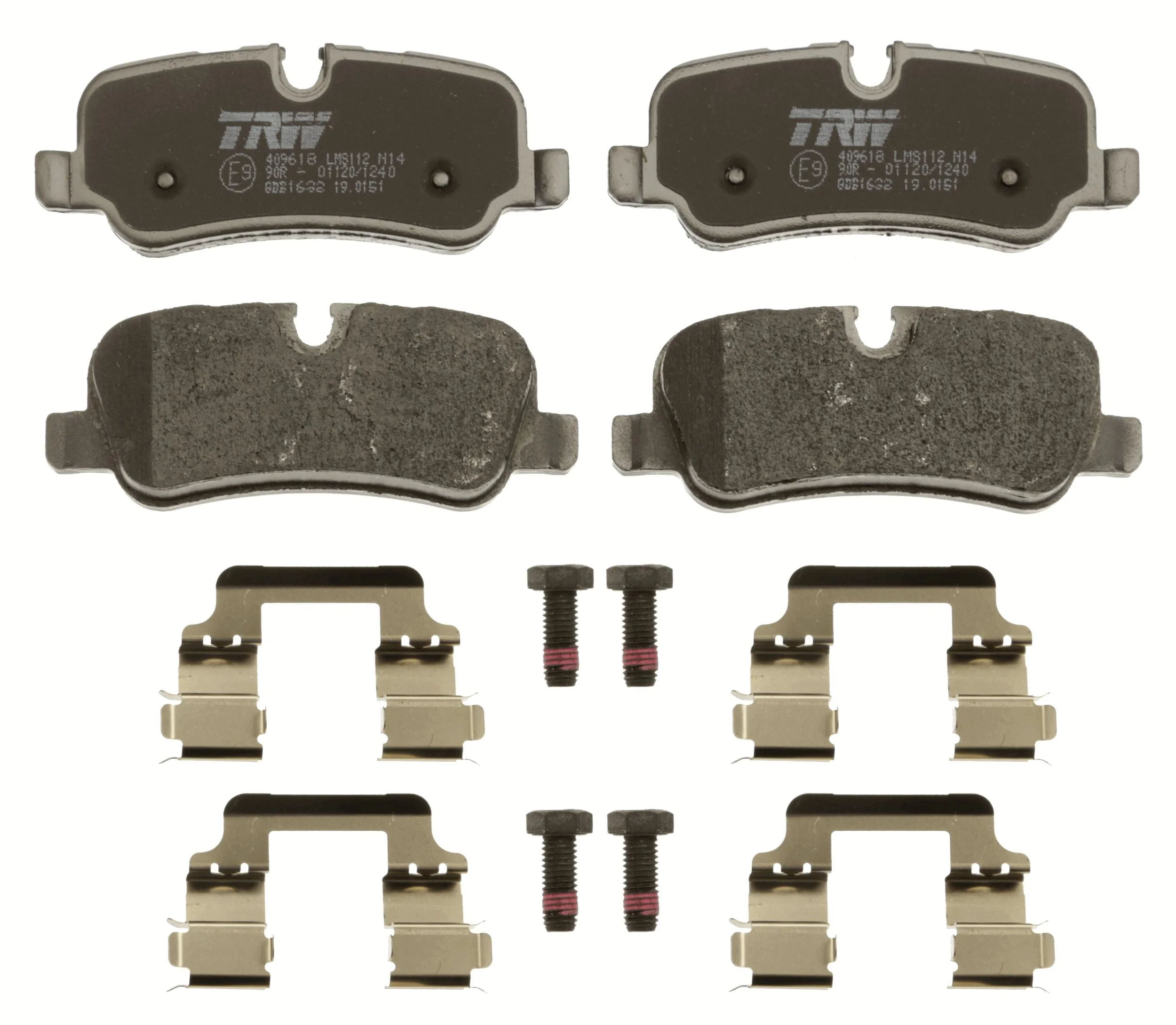 Brake Pad Set, disc brake COTEC GDB1632