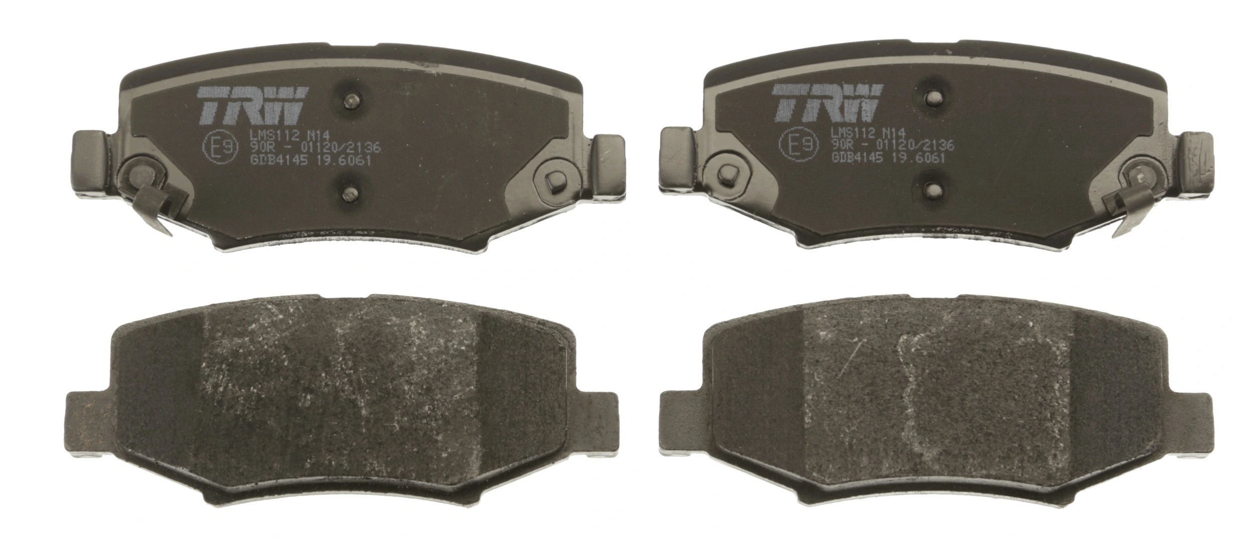 Brake Pad Set, disc brake COTEC GDB4145