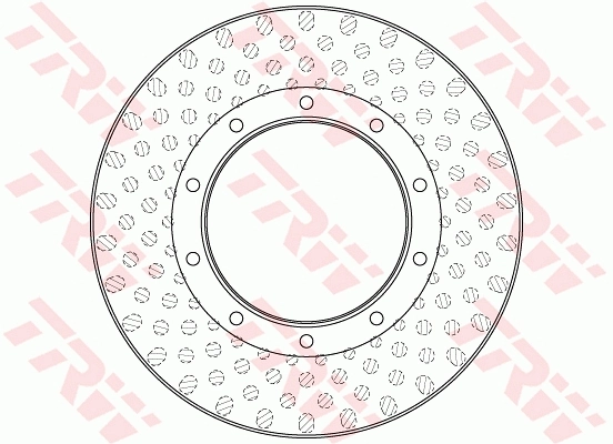 TRW DF5010S Brake Disc