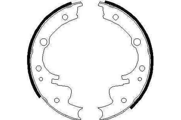 Brake Shoe Set GS6220
