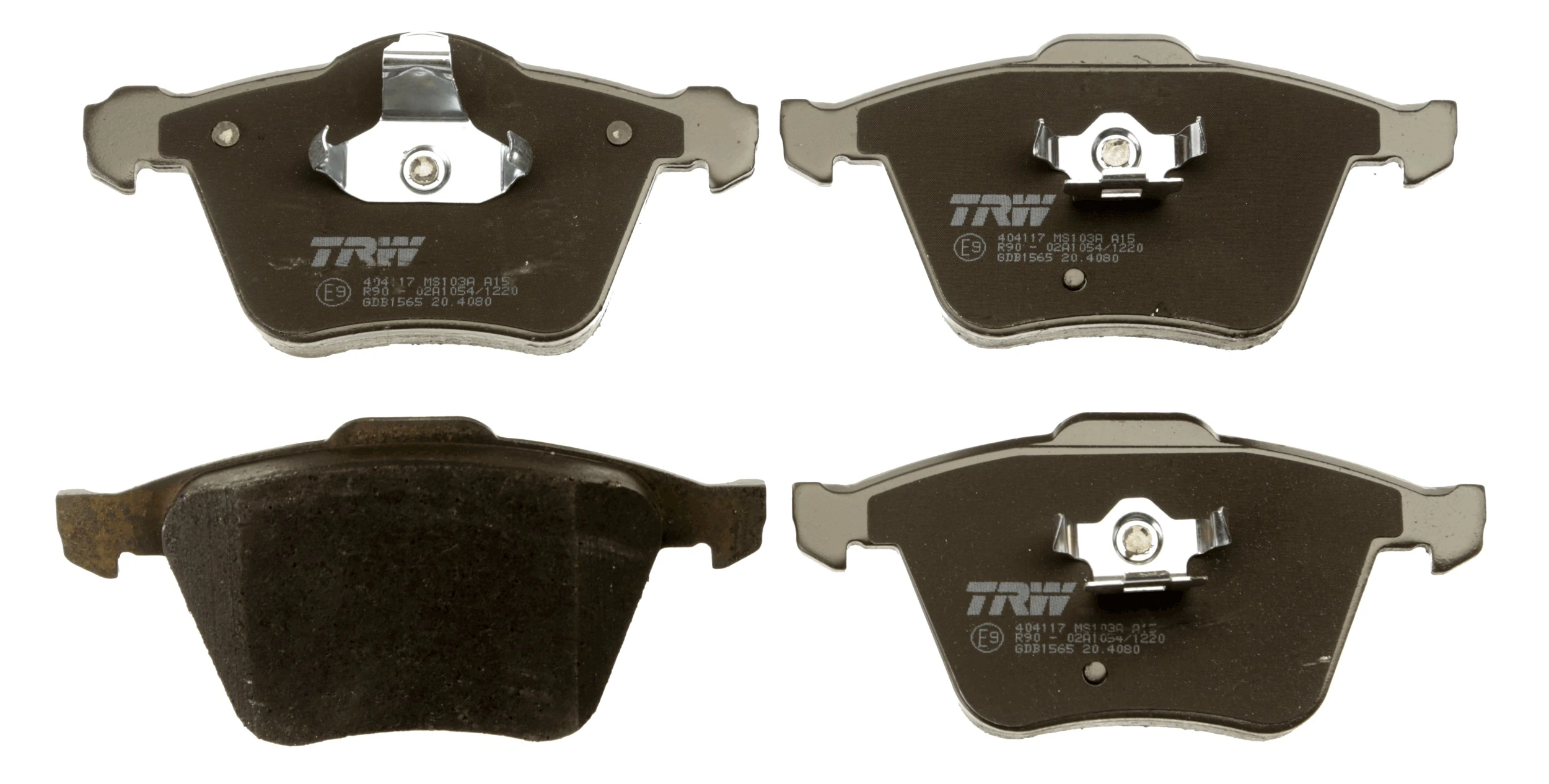 Brake Pad Set, disc brake COTEC GDB1565