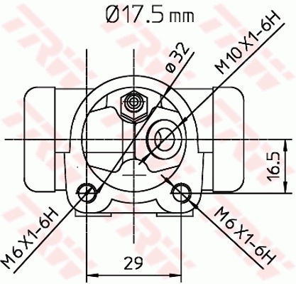 Wheel Brake Cylinder BWC248
