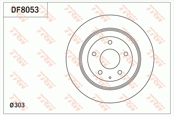 Brake Disc DF8053