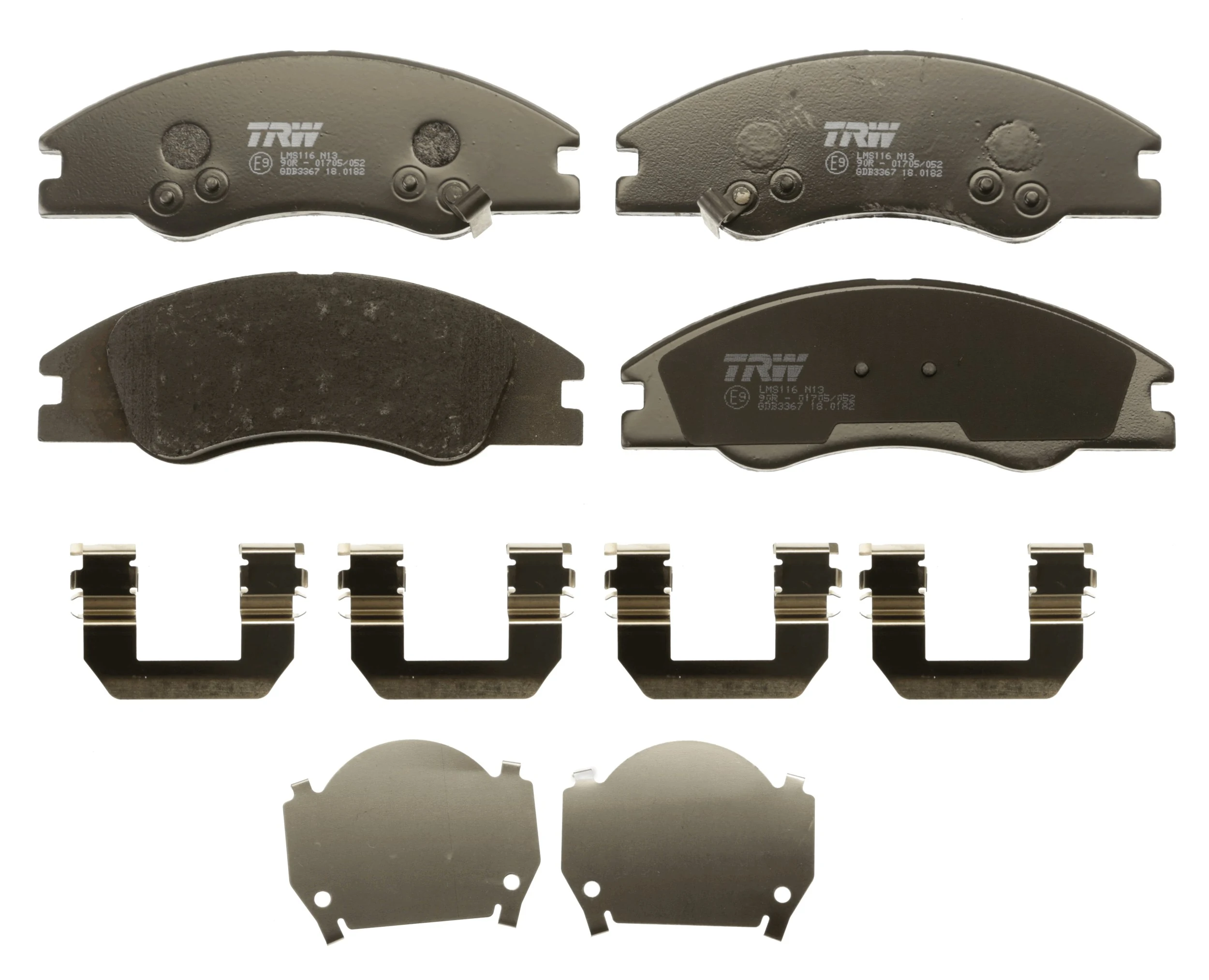 Brake Pad Set, disc brake COTEC GDB3367