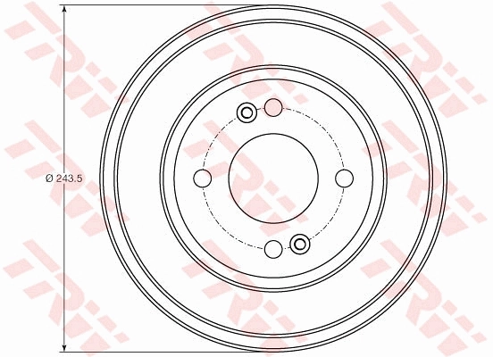 TRW DB4401 Brake Drum