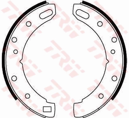 TRW GS6067 Brake Shoe Set