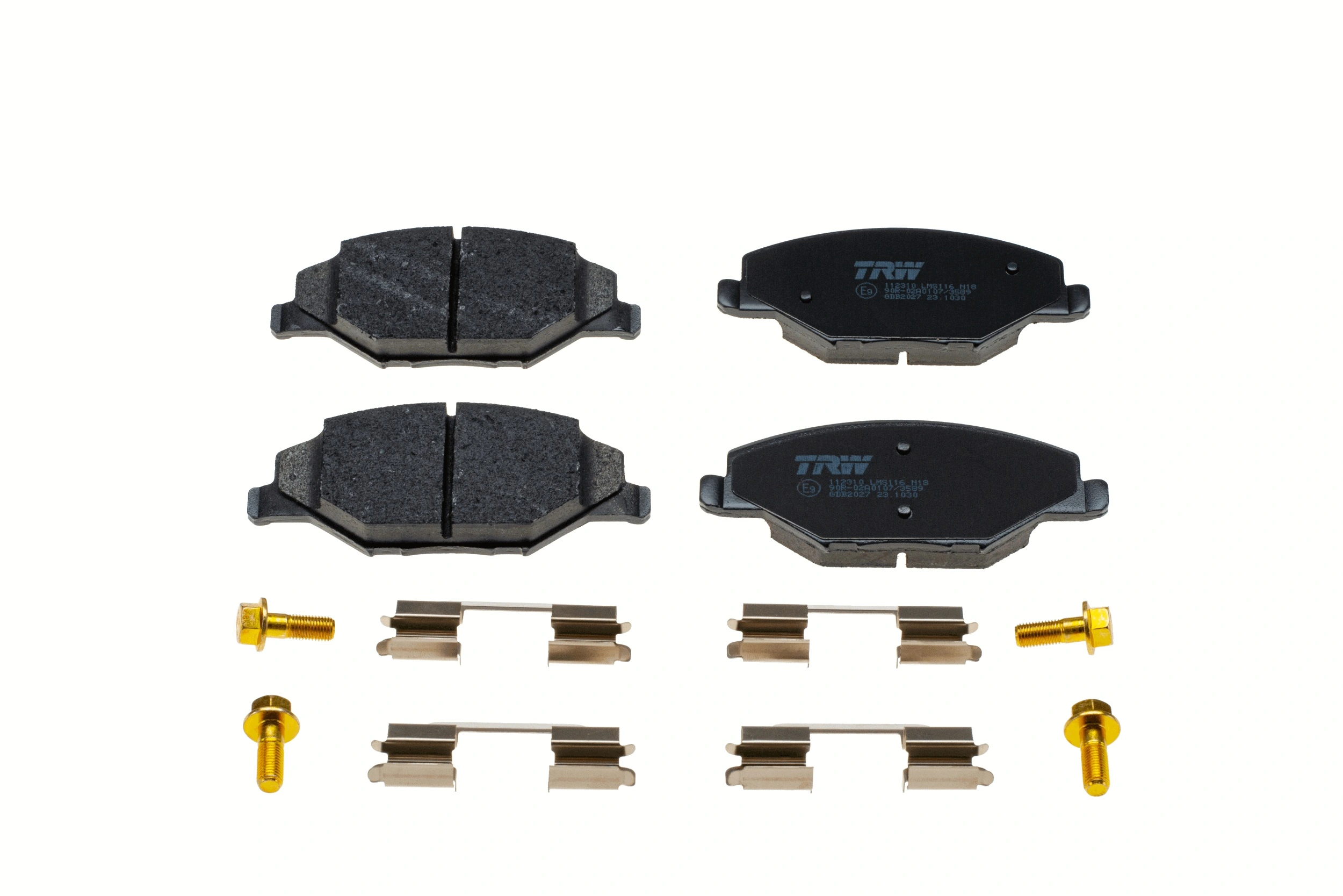 Brake Pad Set, disc brake COTEC GDB2027