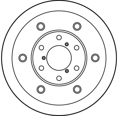 TRW DF1758S Brake Disc