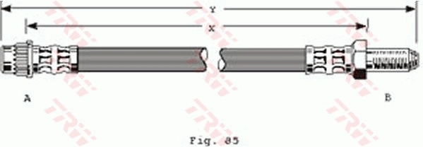 TRW PHB283 Brake Hose