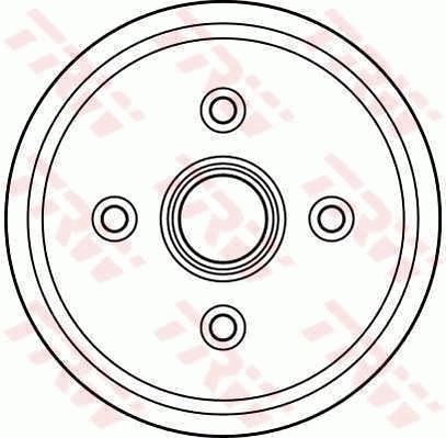 TRW DB4296 Brake Drum
