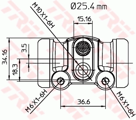 TRW BWL111 Wheel Brake Cylinder