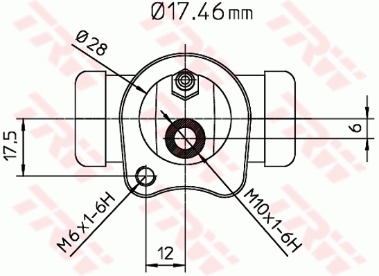 Wheel Brake Cylinder BWC115