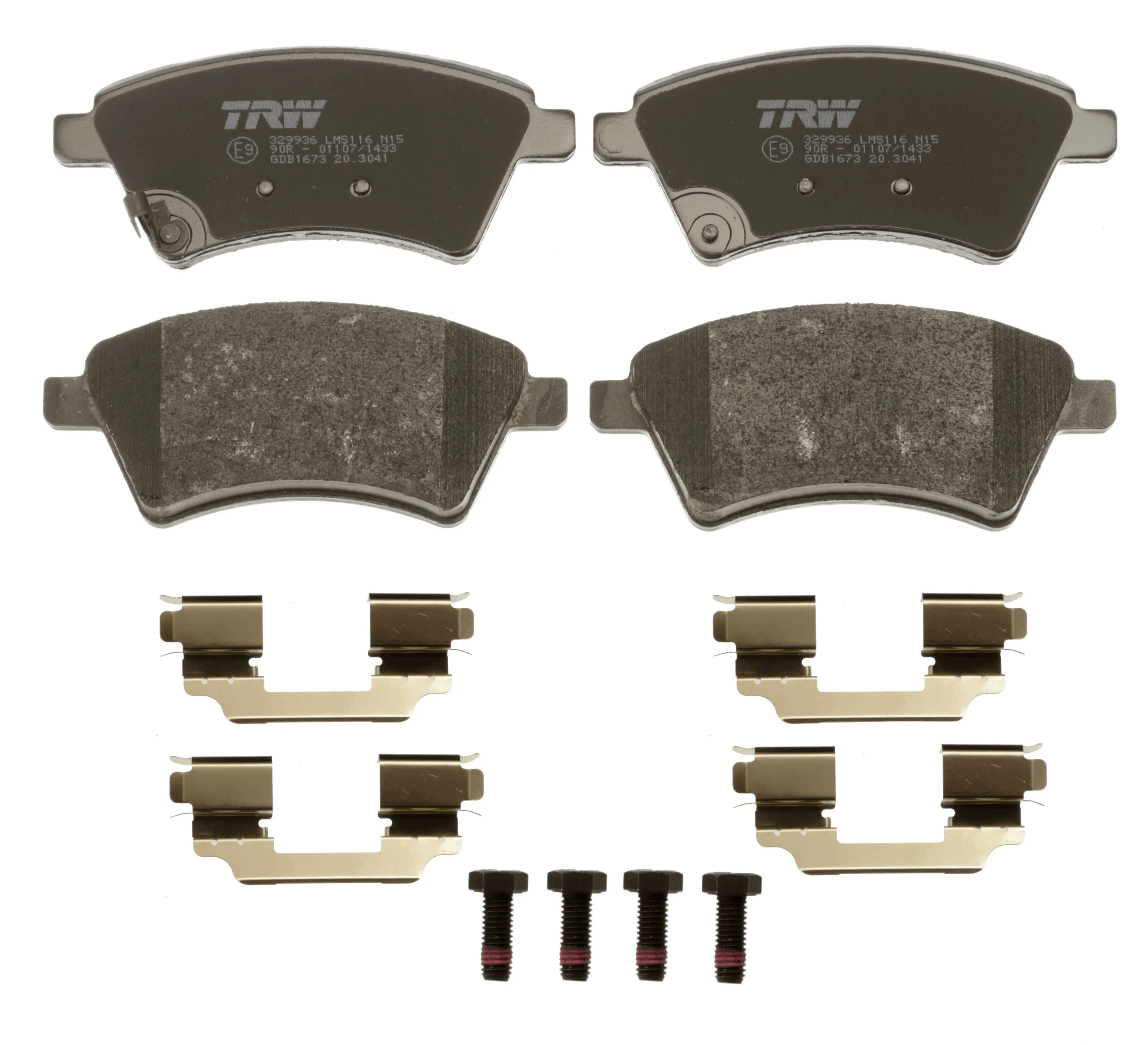 Brake Pad Set, disc brake COTEC GDB1673