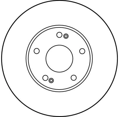 TRW DF1036 Brake Disc