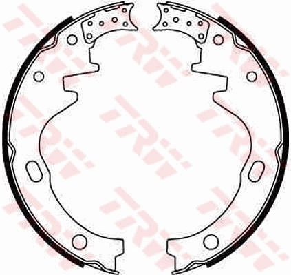 TRW GS8259 Brake Shoe Set