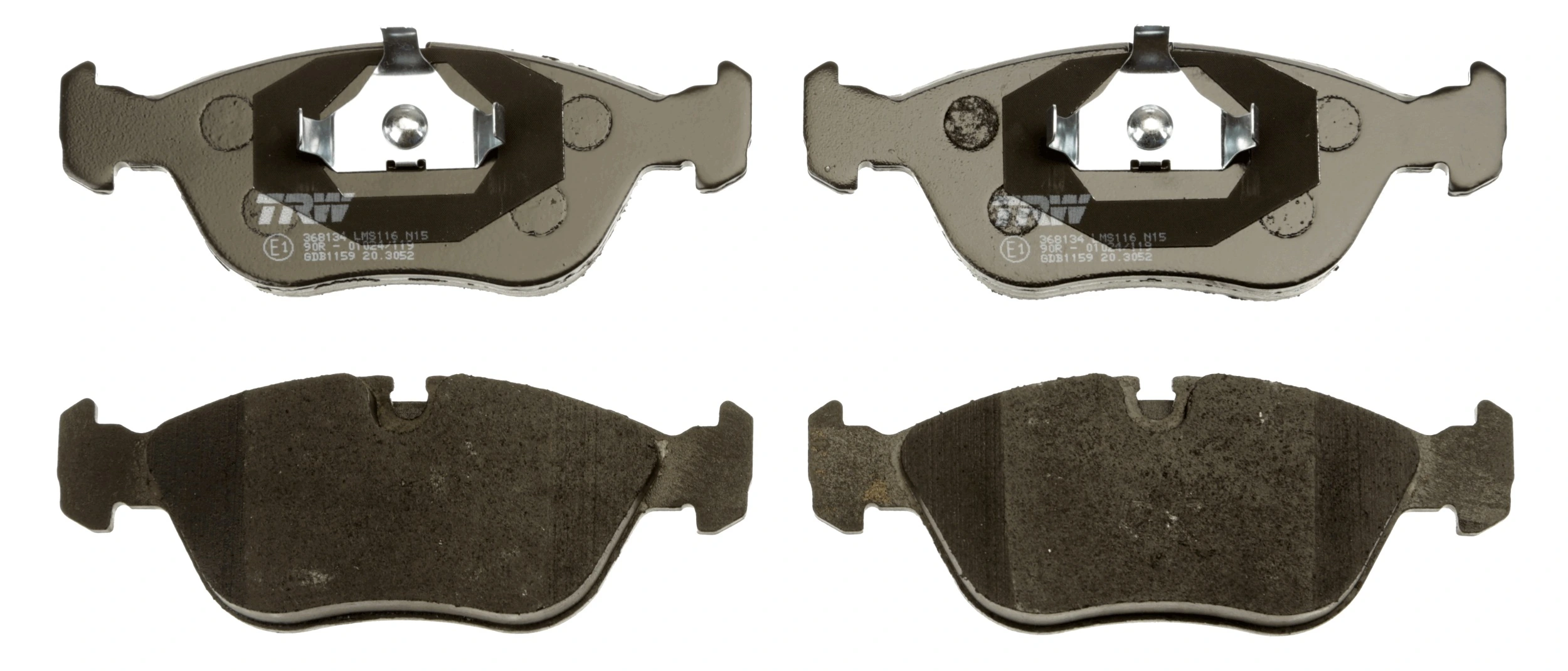 Brake Pad Set, disc brake COTEC GDB1159
