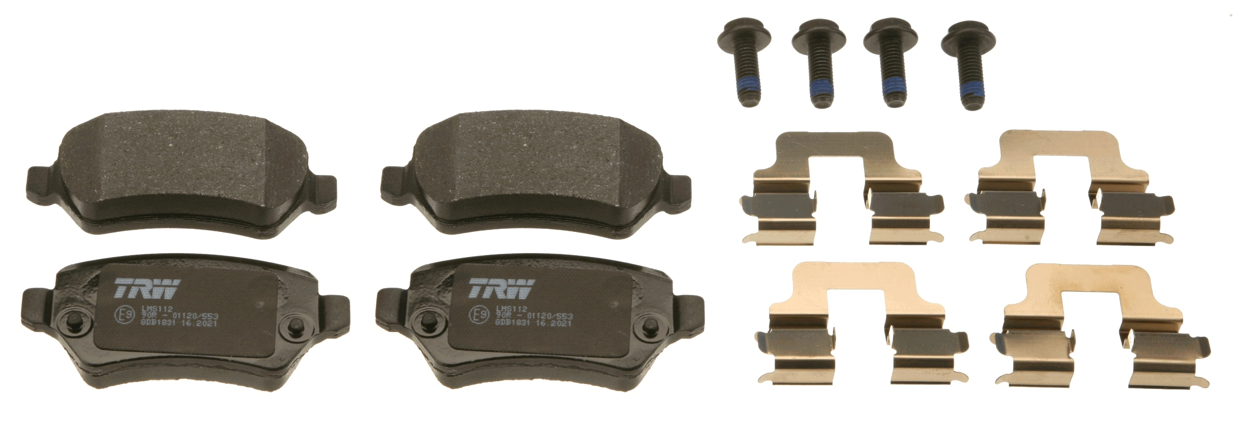 Brake Pad Set, disc brake COTEC GDB1831