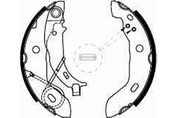 Brake Shoe Set GS8627