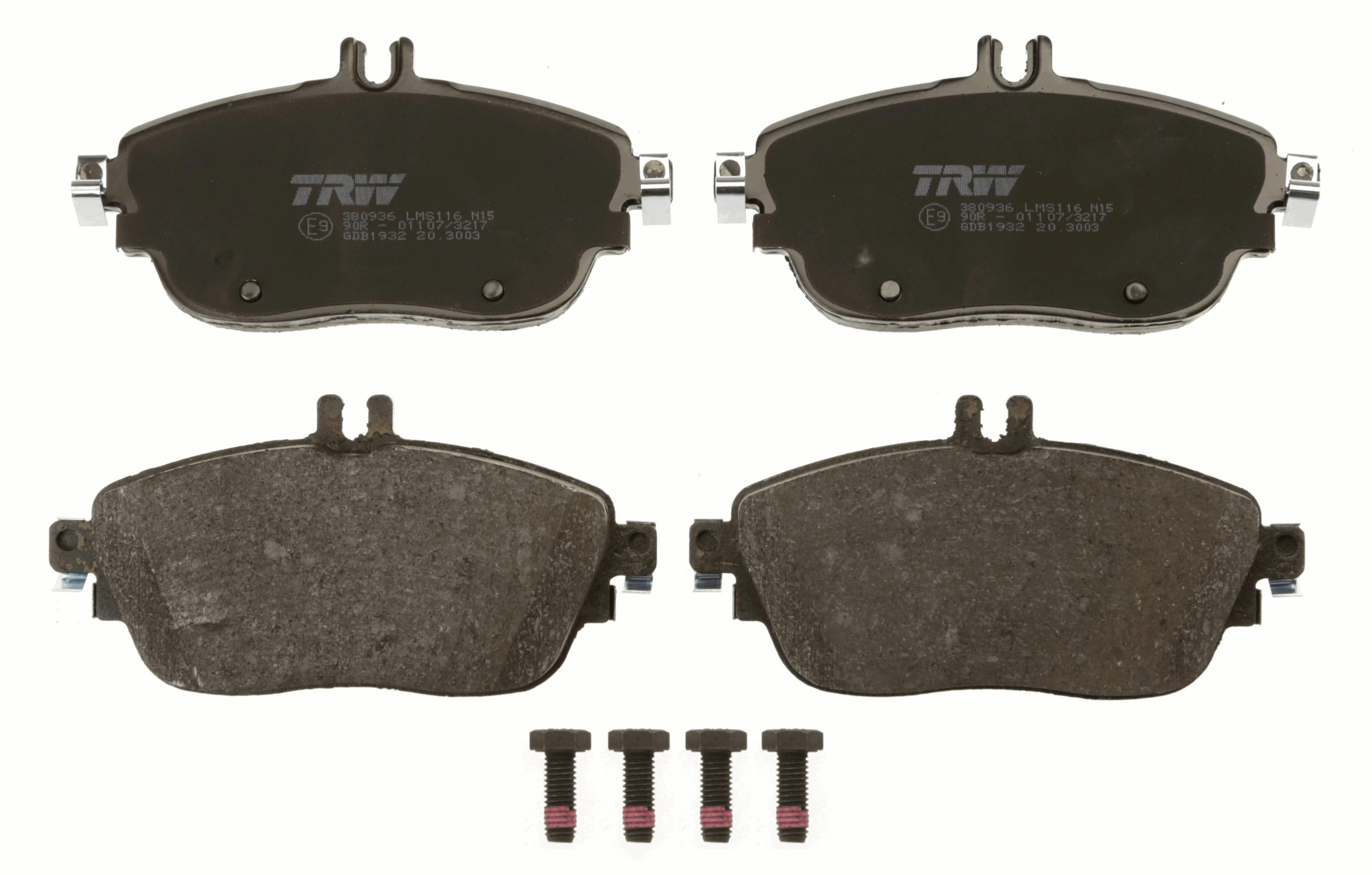 Brake Pad Set, disc brake COTEC GDB1932