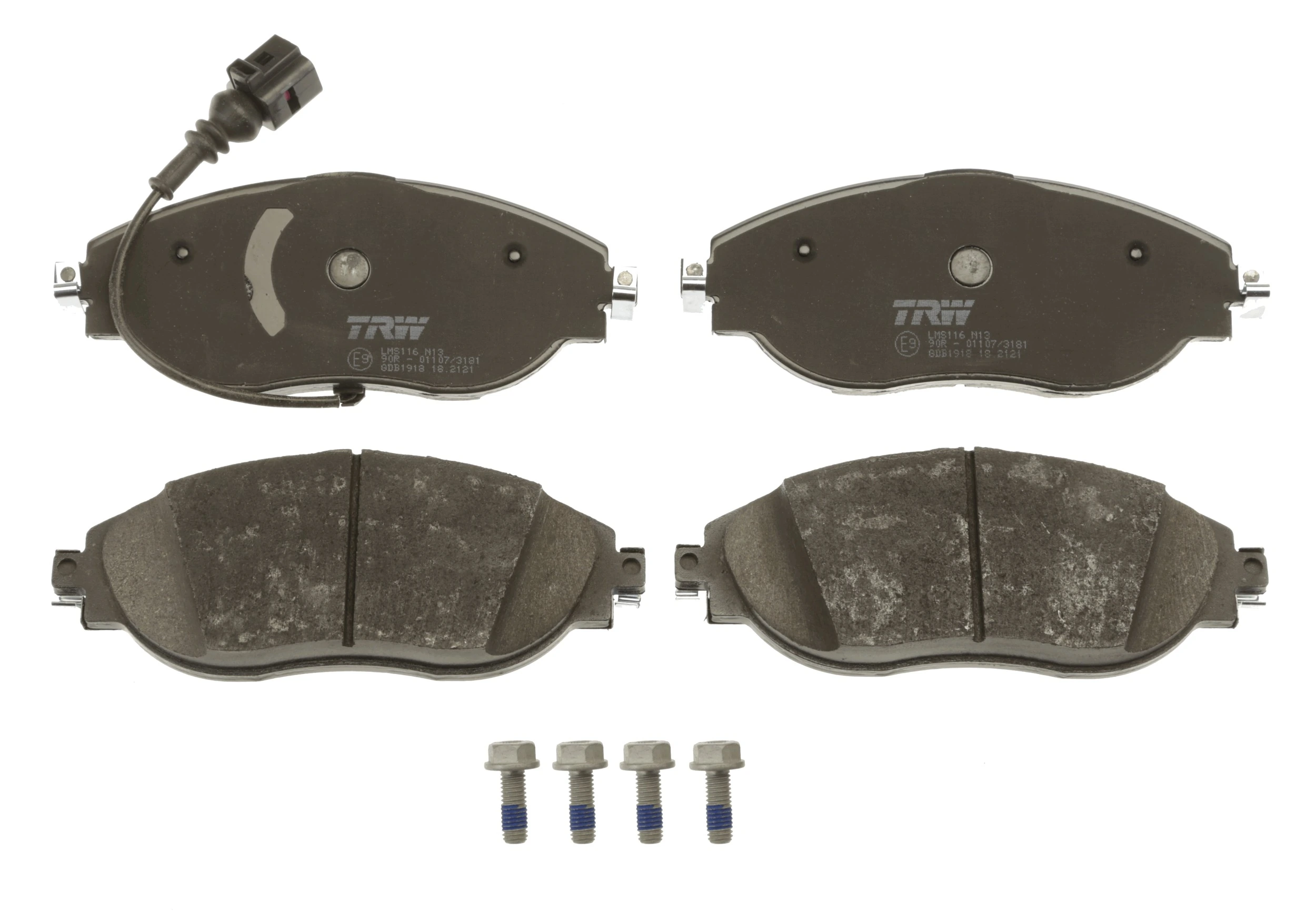 Brake Pad Set, disc brake COTEC GDB1918