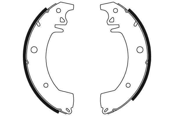 TRW GS8154 Brake Shoe Set