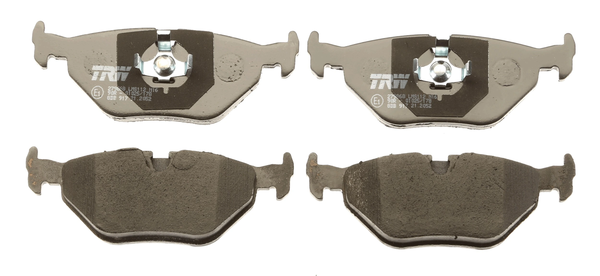 Brake Pad Set, disc brake COTEC GDB917