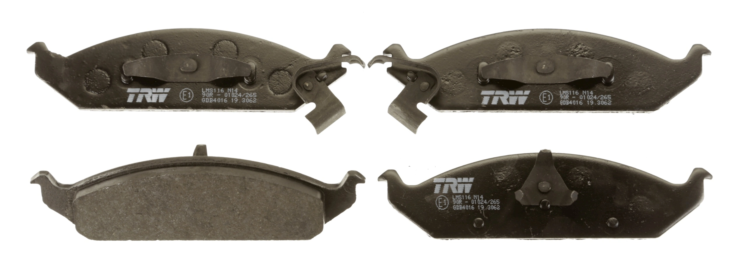 Brake Pad Set, disc brake GDB4016