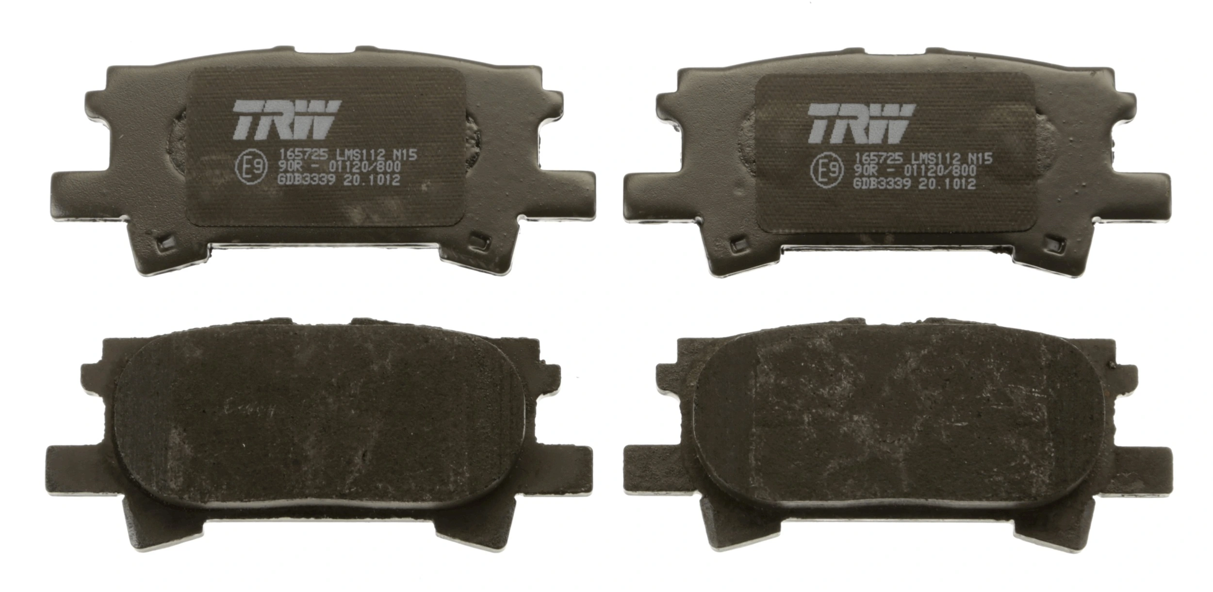 Brake Pad Set, disc brake COTEC GDB3339