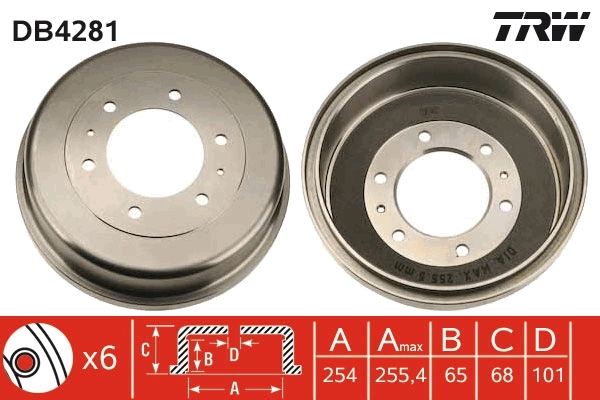 Brake Drum DB4281