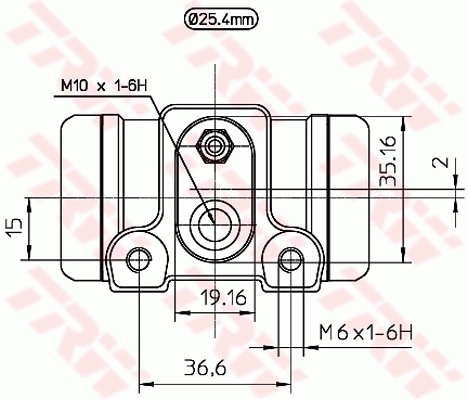 Wheel Brake Cylinder BWL201