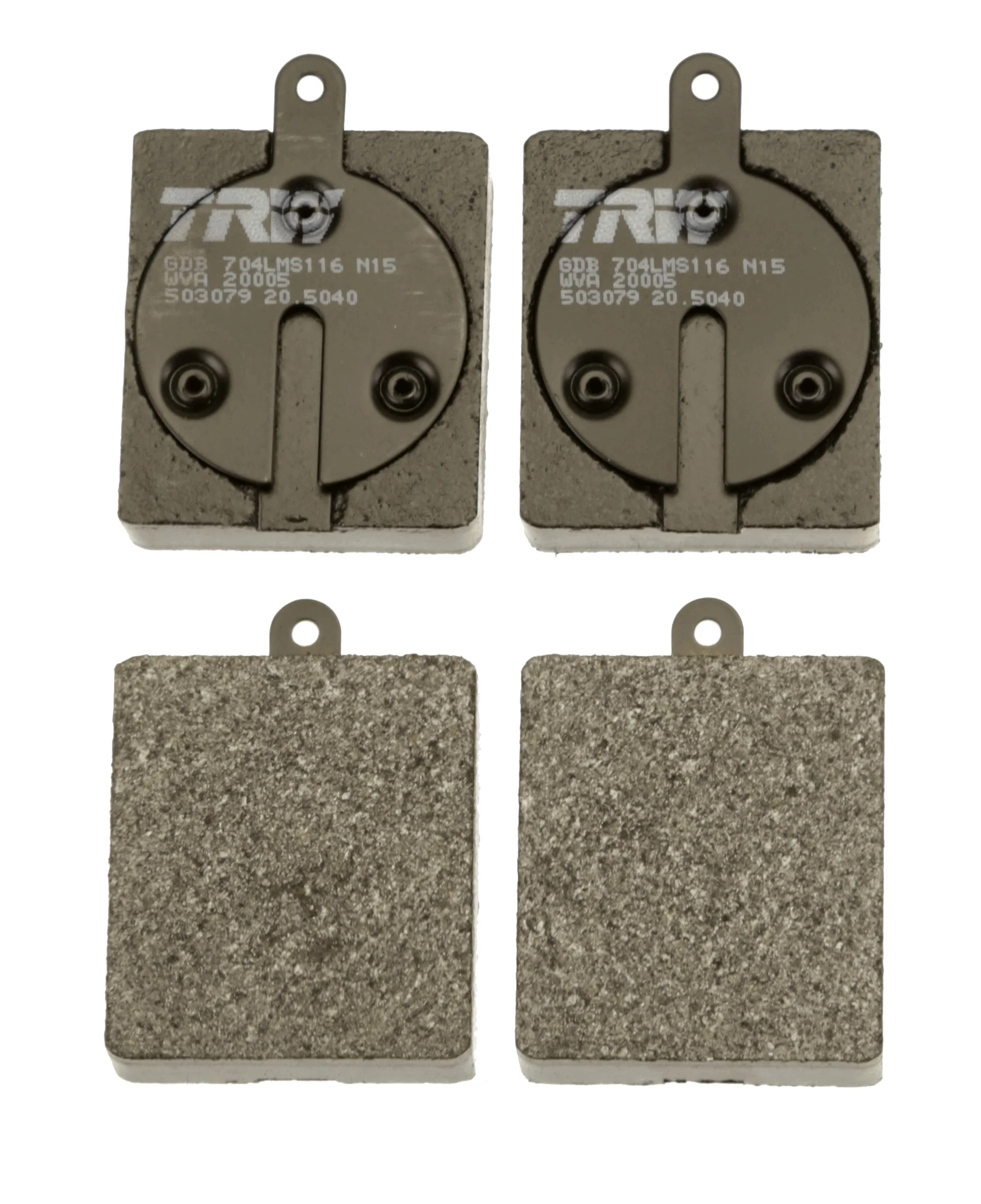 Brake Pad Set, disc brake COTEC GDB704