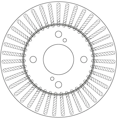 TRW DF6227 Brake Disc