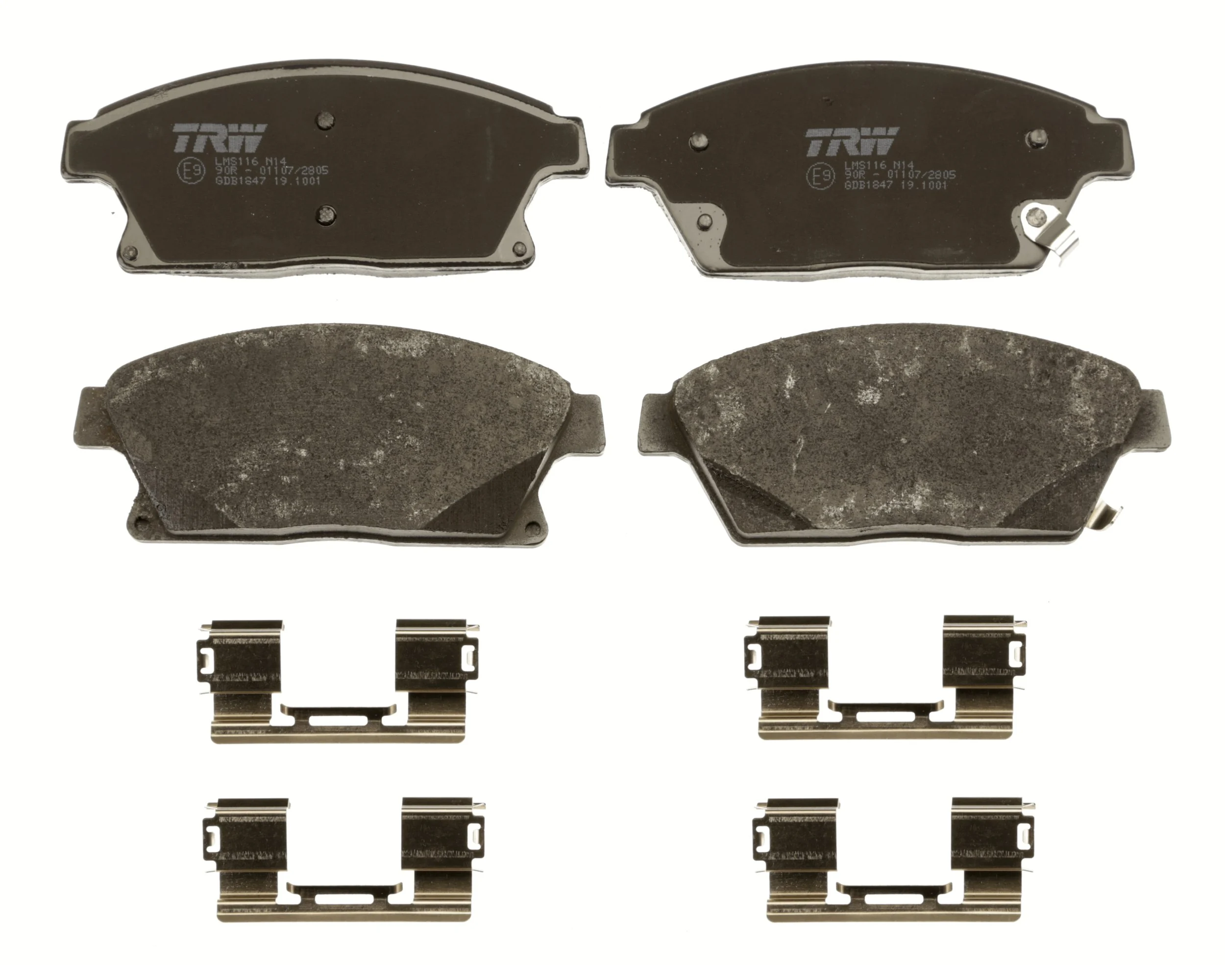 Brake Pad Set, disc brake COTEC GDB1847