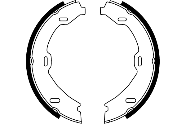 Brake Shoe Set, parking brake GS8482